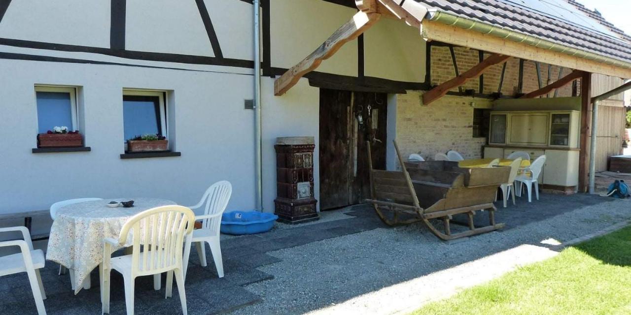 Gite Les Sabots De Paille, Alsace Haut-Rhin Ballesdorf Екстериор снимка