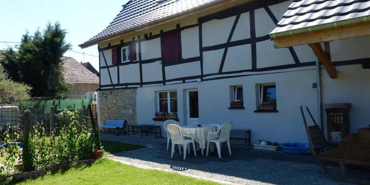 Gite Les Sabots De Paille, Alsace Haut-Rhin Ballesdorf Екстериор снимка